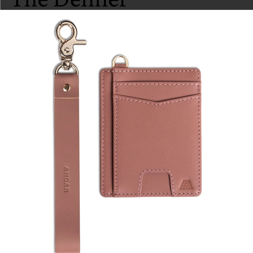 Andar The Denner  Women's Wallet - Mauve